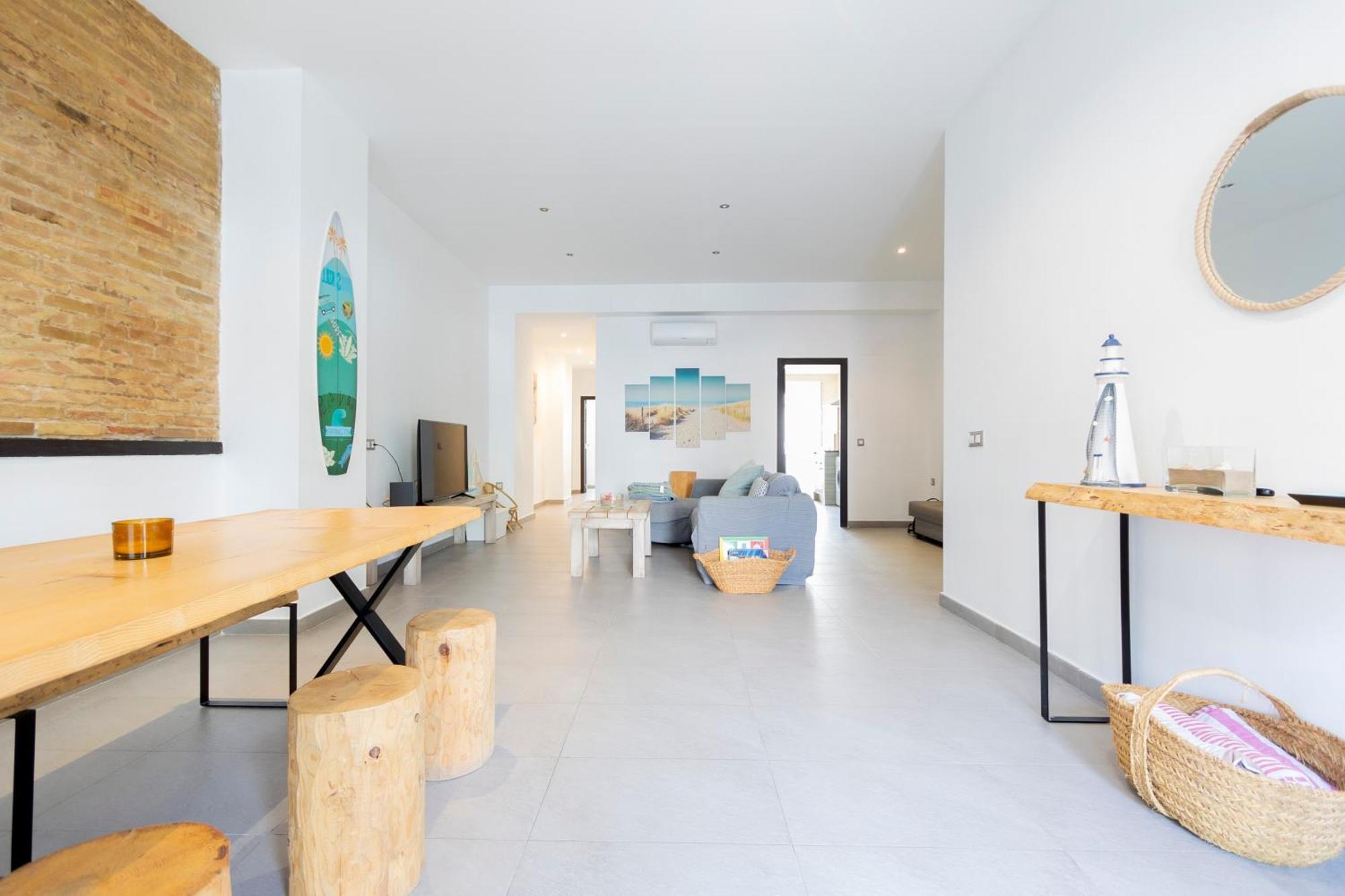 Cabanyal Beach House Valence Extérieur photo